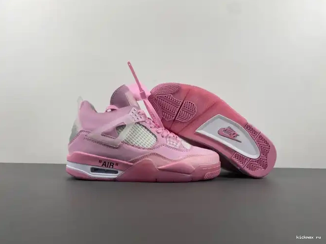 Cheap X PINK 4 JORDAN OFF-WHITE 0528